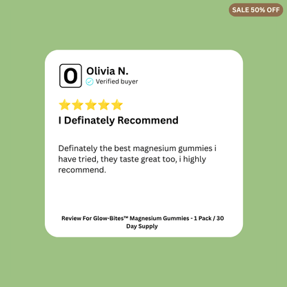 Glow-bites™ Magnesium Gummies