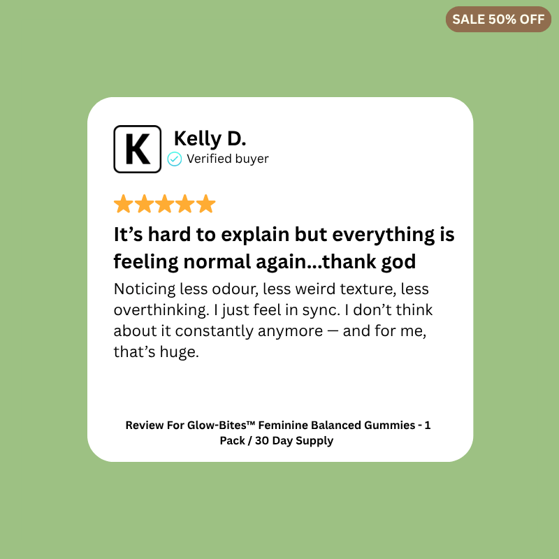 Glow-bites™ Feminine Balance Gummies