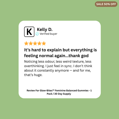 Glow-bites™ Feminine Balance Gummies