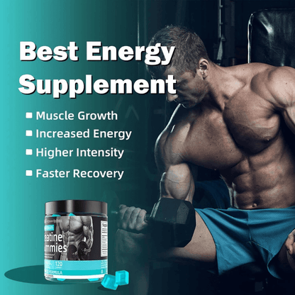 Glow-bites™ Creatine Gummies-Blueberry Boost (5000mg)